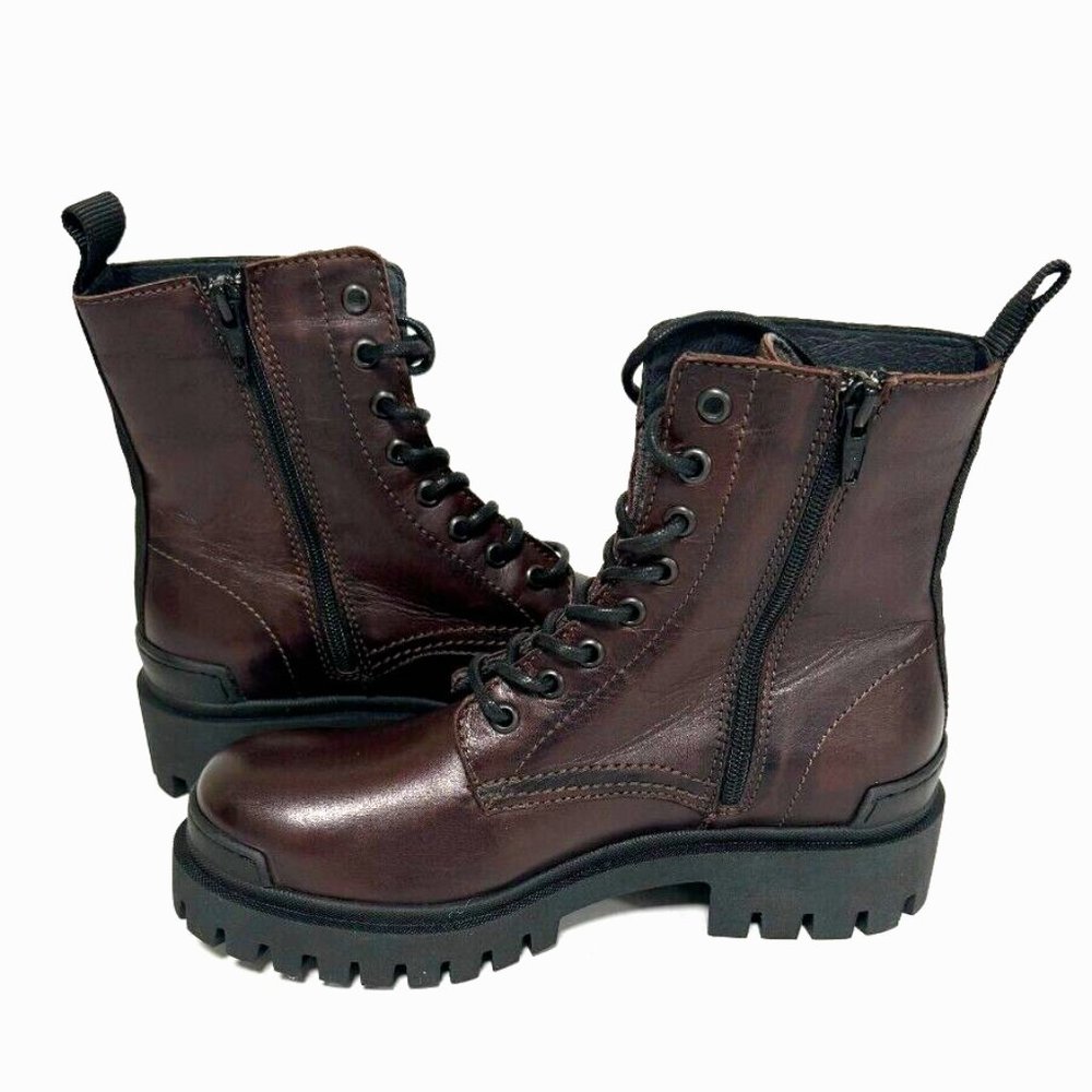 Miz Mooz Brown Ankle Boots